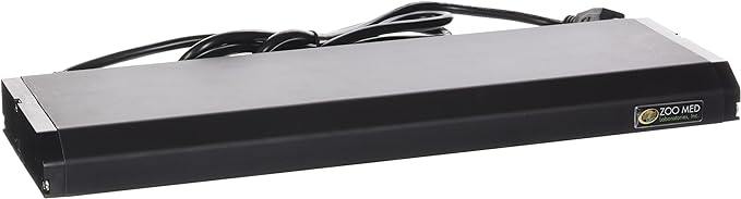 Zoo Med Reptisun T5-Ho Terrarium Hood - 14", Black