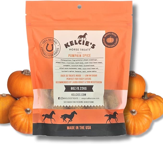 Horse Treats for Training and Bonding - Made with All-Natural Flavors, Horse Treats Low Sugar Delights of Pure Flavor and Health, Suitable for Horses with Cushing's, 8oz Bag