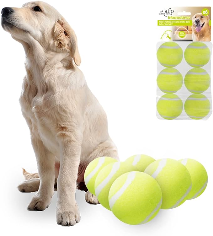 ALL FOR PAWS Dog Ball Launcher Automatic,Automatic Ball Launcher for Dogs,Ball Thrower for Dogs,Dog Toys Interactive,includes 3pcs Tennis Balls for Dogs