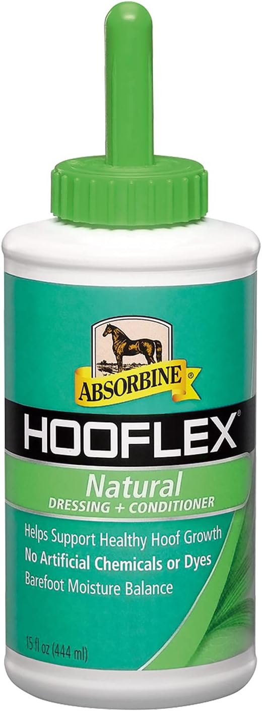 Absorbine Hooflex All Natural Dressing & Conditioner, 15oz, Includes Applicator Brush