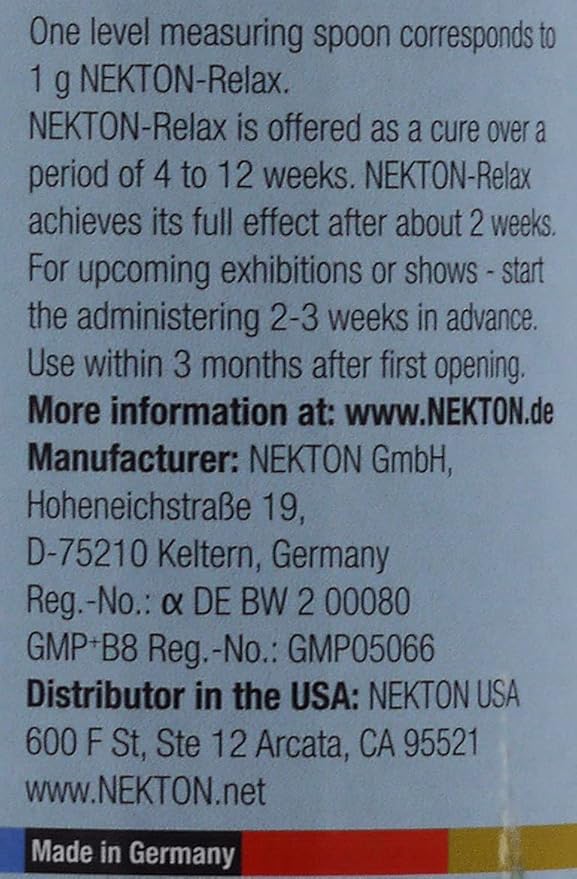 Nekton-Relax for Nervous and Noisy Birds (4.6 oz)