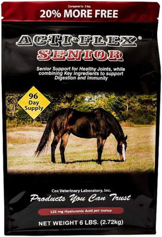 Acti-Flex Senior Joint and Weight Gain Horse Supplement - 6 Pound Refill