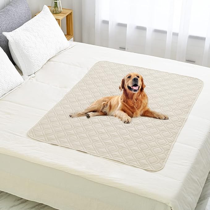 Ameritex Waterproof Blanket Reversible Dog Bed Cover Pet Blanket for Furniture Bed Couch Sofa