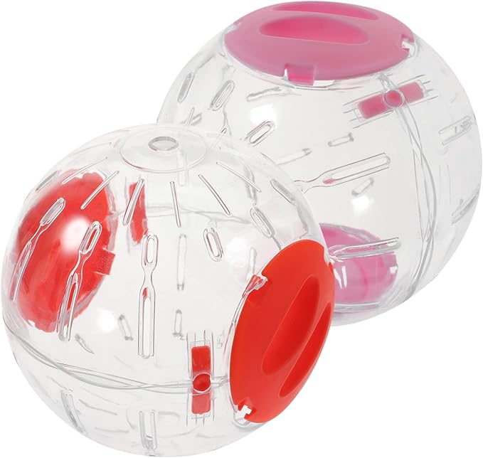 6 Pcs Small Hamster Sports Ball Exercise Balls for Guinea Pig Small Hamster Ball Dwarf Hamster Exercise Balls Chinchilla Running Balls Hamster Running Balls Guinea Pig Ball