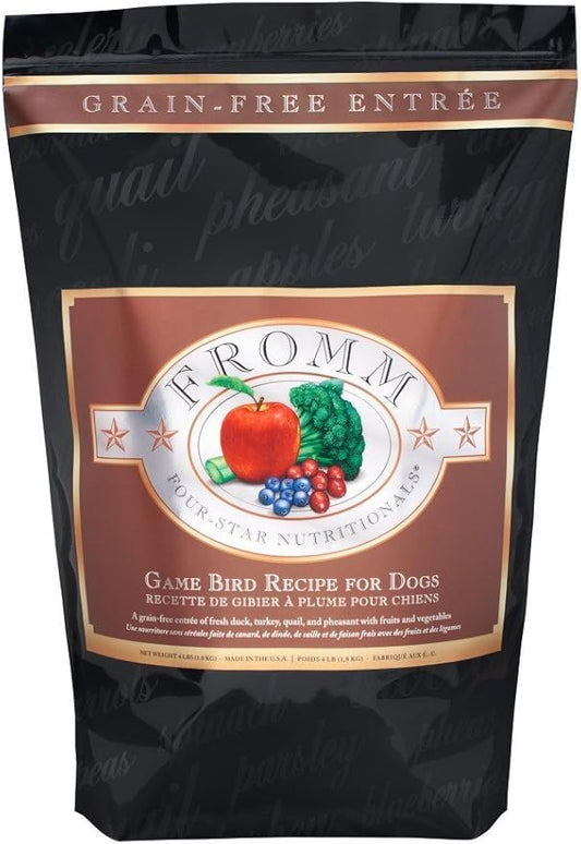 Fromm Four-Star Nutritionals Game Bird Dog Food - Premium Dry Dog Food - Turkey Recipe - 12 lb