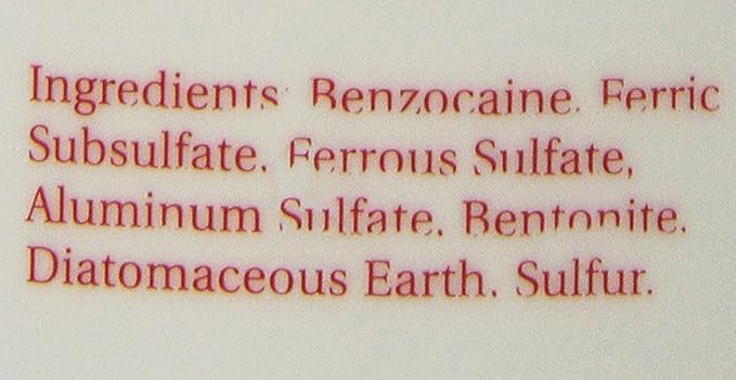 Top Performance MediStyp Pet Styptic Powder with Benzocaine — Fast-Acting First Aid Powder for Treating Minor Cuts and Abrasions on Pets, 6 oz.