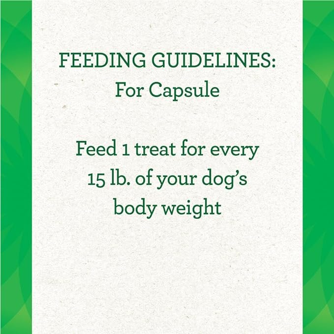 Greenies Pill Pockets for Dogs Capsule Size Natural Soft Dog Treats with Real Peanut Butter, (6) 7.9 oz. Packs (180 Treats)