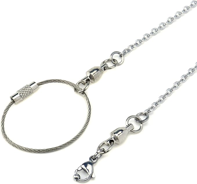 1 Set of Birds Foot Chain Metal Parrot Ankle Foot Ring 7mm Split Parrot Leg Ring Light Light Weight Ankle Foot Ring Chain for Bird Pet Parrot