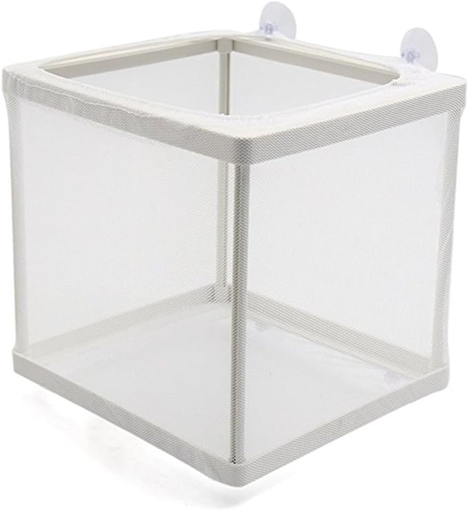 White Nylon Mesh Fish Fry Hatchery Breeder Box Separation Net by XMHF