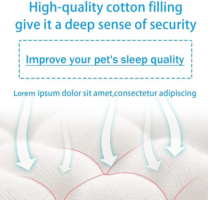 Cat Beds for Indoor Cats - Cat Bed Washable 20/24 inches, Dog Beds for Small Medium Dogs, Anti Anxiety Round Fluffy Plush Faux Fur Cat Bed,Thick Bottom Keep Pets Off The Cold Tile