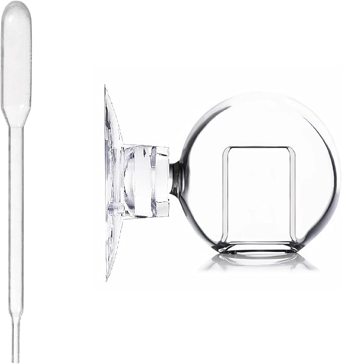 Glass CO2 Drop Checker for Aquarium Planted Tank (without Solution)