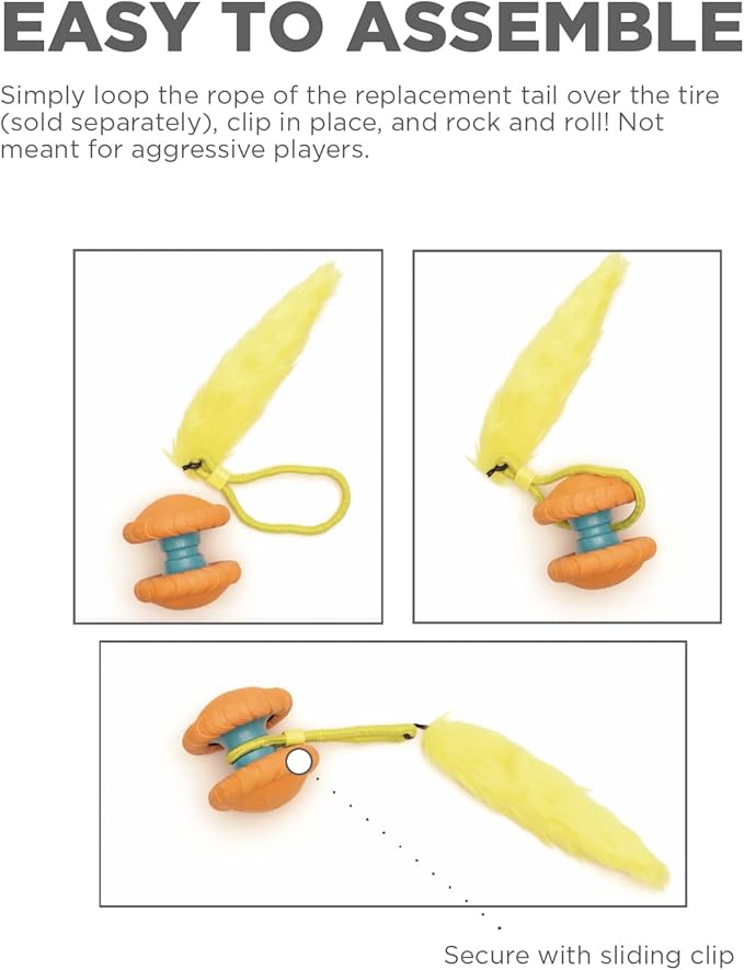 Outward Hound Replacement Tails for Tail Spinner Dog Chase Toy