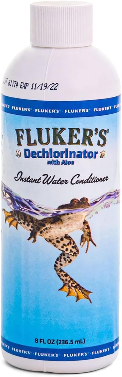 Fluker's Aloe Dechlorinator Reptile Water Cleaner, 8 oz