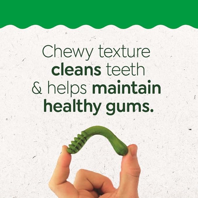 Greenies Puppy Petite Size Natural Dental Dog Treats, 12 oz. Pack (20 Treats)