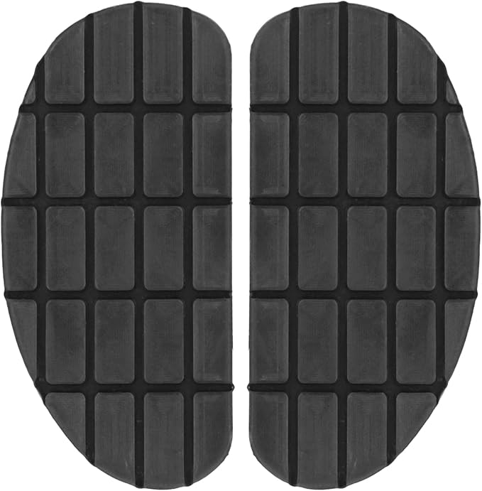 Cow Trimming Pad, 2Pcs Wearproof Soft Hoof Pad Reduces Hoof Sole Abrasions Rubber Hoof Pad for Pasture and Cow, 4.3x2.1x0.8in Hoof Triming Pad