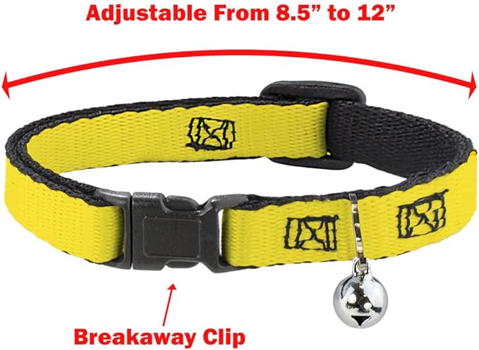 Buckle-Down Cat Collar Breakaway The Amazing Spider Man Stacked Comic Books Action Poses 8 to 12 Inches 0.5 Inch Wide