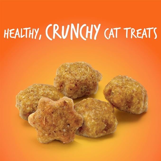 Fruitables Crunchy Treats For Cats – Healthy Low Calorie Treats Packed with Protein – Free of Wheat, Corn and Soy – Made with Real Tuna with Pumpkin – 2.5 Ounces