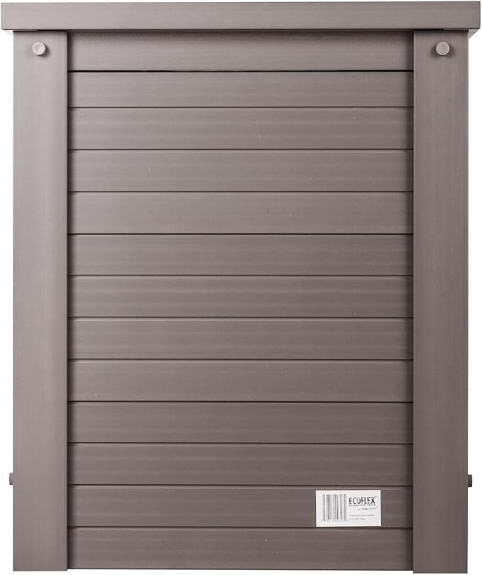 New Age Pet ecoFLEX Pet Crate/End Table, Medium, Grey