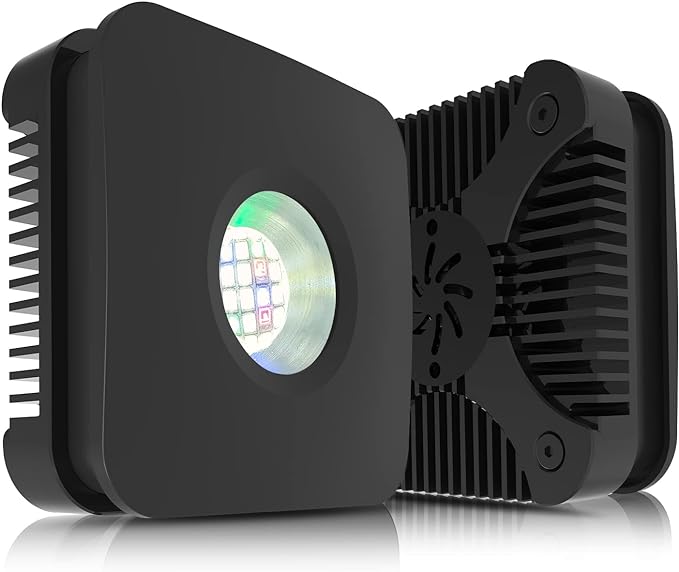 Lominie Aquarium Plant Light 30W Freshwater LED Aquarium Light Full Spectrum with Remote Control for Refugium Shrimp Tropical Fish Tank