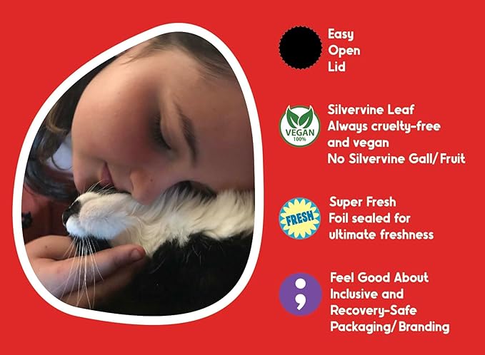 Fiend Catnip for Cats | Safety-Cut 100% Pure Potent Cat Nip (with Sticker) | Ultra Potent and Super Soft Premium Air Dried Soft - Cut Catnip for Cats Catnip - Create a Monster!