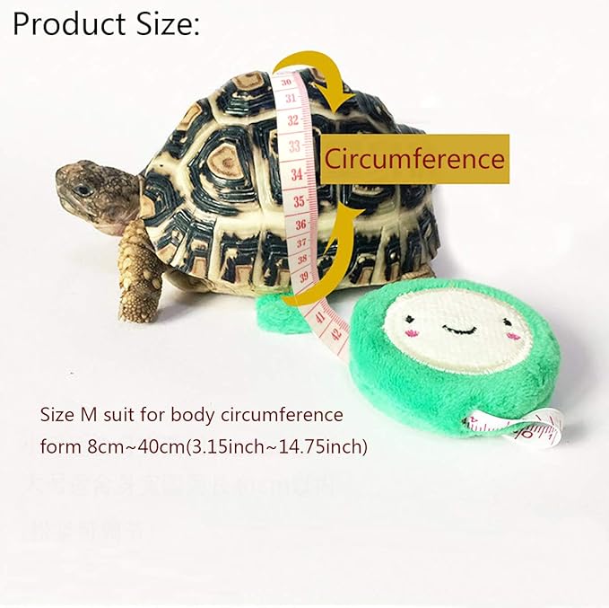 Vehomy Turtle leash Lizard Leash Tortoise Harness Strap Pet Collar Leash Tortoise Walking Lead Control Rope M