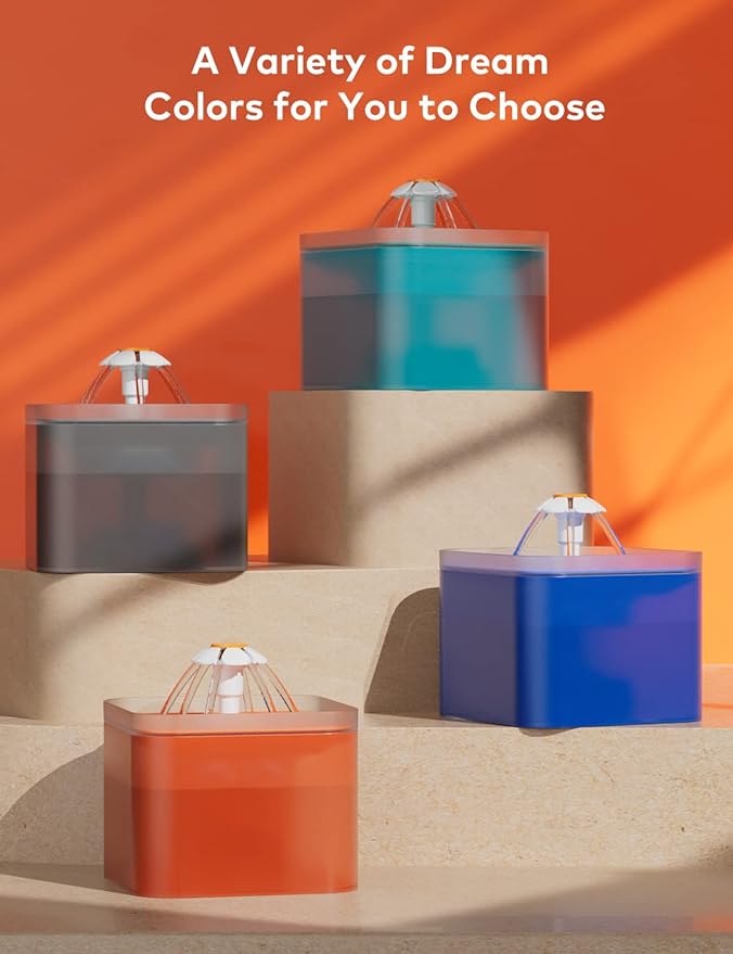 Pet Water Fountain(orange)