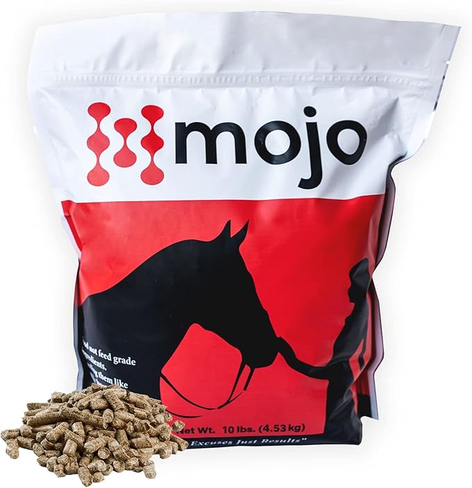 Mojo Joint Horse Supplements, Equine Pelleted Supplement, All Natural Joint Care Supplement for Horses, 10 lbs