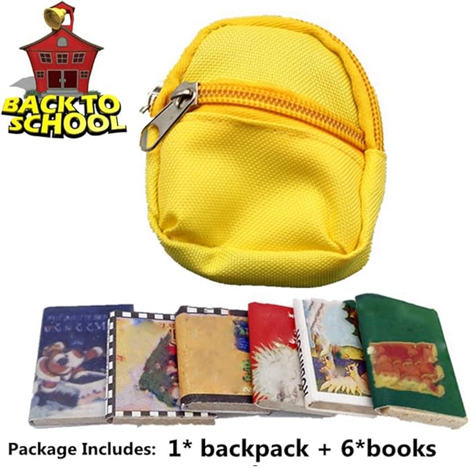 HAICHEN TEC Lizard Backpack for Bearded Dragons School Bag & Books Set Reptile Apparel Accessories Handmade Photo Party Back to School Supplies for Lizard Bearded Dragon Crested Gecko Chameleon