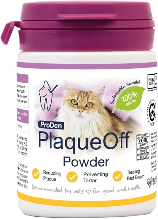 Plaque Off for Cats 40g - Special Feline Formulation