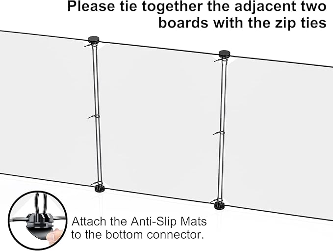 Large Transparent Pet Playpen, 28" H x 20" W, Dog Playpen, Small Animal Playpen, Puppy Playpen, Rabbit Playpen, Dog Pen, Dog Fence, for Kittens, Ferrets, Guinea Pigs, Indoor Use, 12 Panels