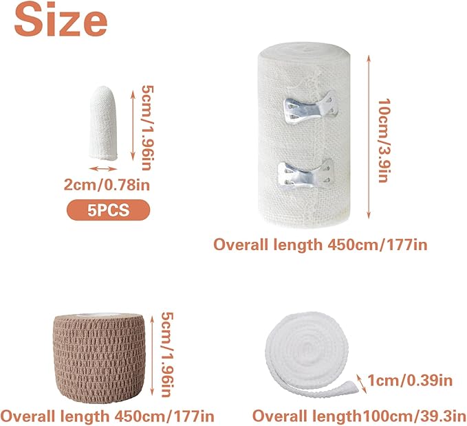 Dog Tail Protector Dog Ends Starter Pack Breathable Mesh Dog Tail Dressing Self Adhesive Pet Bandage Dog Thumb Mesh Sleeves Vet Wrap for Dogs Cats Other Pets Animals