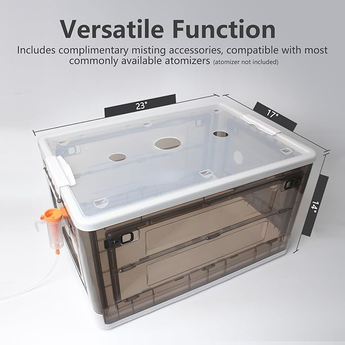 Puppy Incubator - Incubator for Puppies with Heating and Fan Features, Kitten Incubator,Puppy Incubator for Dogs, Incubator for Newborn Puppies and Kittens