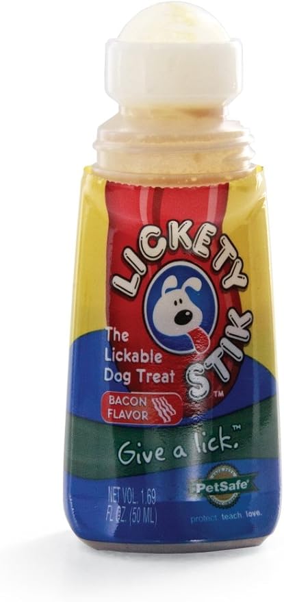 Petsafe Lickety Stik Low-Calorie Liquid Dog Treat, Bacon