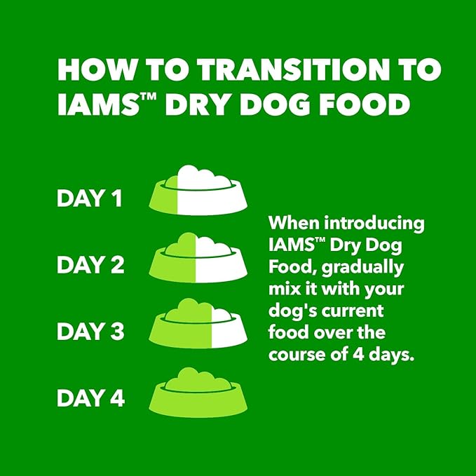 IAMS Smart Puppy Large Breed Dry Dog Food with Real Chicken, 30.6 lb. Bag