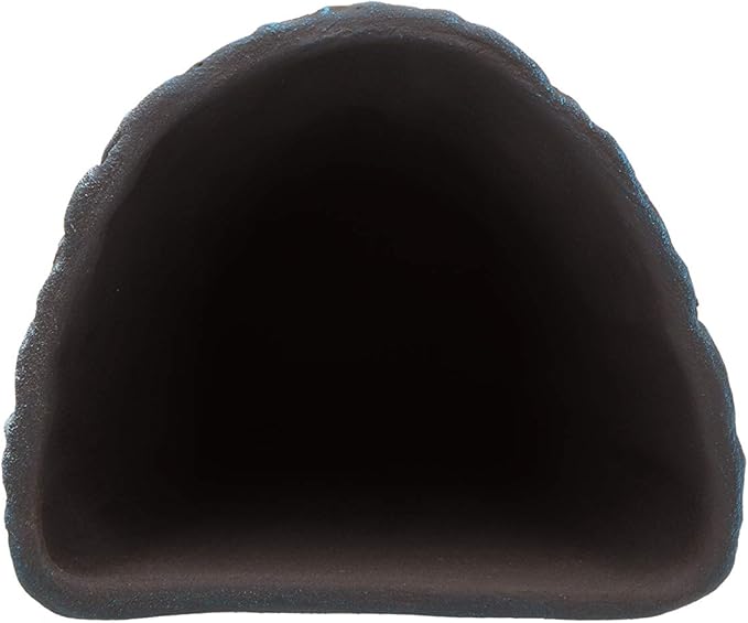 Plecoceramics Pleco Cave Cone Breeding Ceramic Decorations Fish Tank Aquarium (Blue)