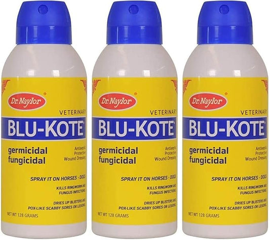 Dr. Naylor FA Dressing Blu-Kote Aerosol (4.5 oz.) -Fast Drying Antiseptic Wound Dre 3 Pack