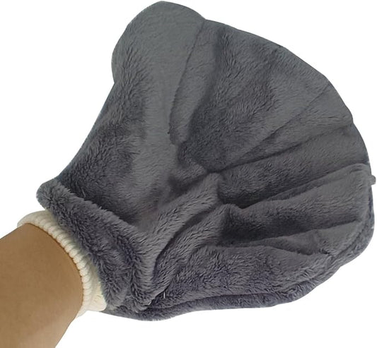 Bath Gloves Bite Proof Animal Handling Gloves Tools for Sugar Glider Toys, Squirrels, Flying Squirrels and Hamsters, Hedgehog Accessories Warm Anti-Scratch Gloves for Pets Calming Sleeping