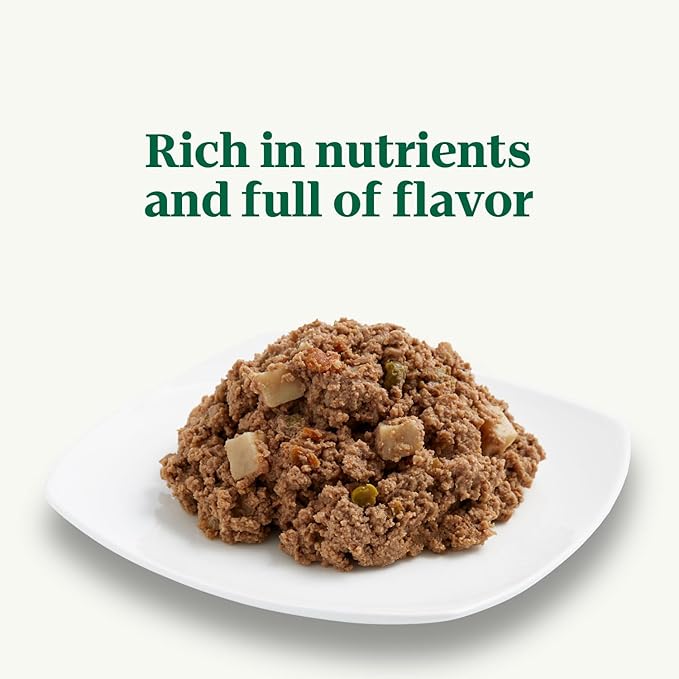 NUTRO PREMIUM LOAF Adult Natural Grain Free Wet Dog Food Slow Cooked Chicken, Potato, Carrot & Pea Recipe, 12.5 oz. Cans (Pack of 12)