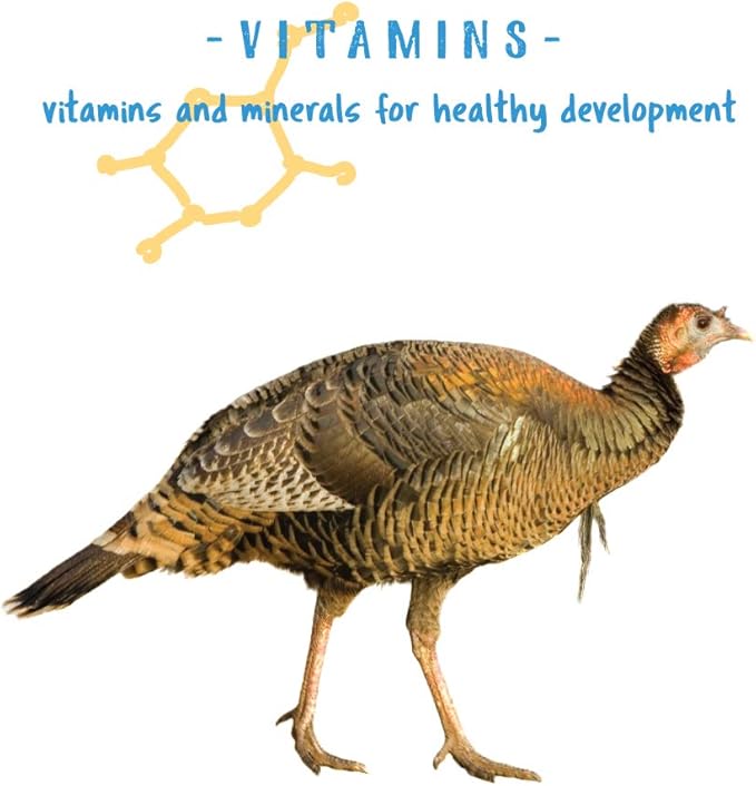 Manna Pro Gamebird Showbird Crumbles - Vitamin & Mineral Supplement for Poultry - 6-Pack of 5lbs