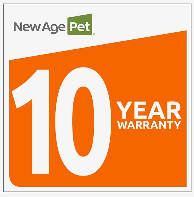 New Age Pet ecoFLEX Pet Crate/End Table, Small, Antique White