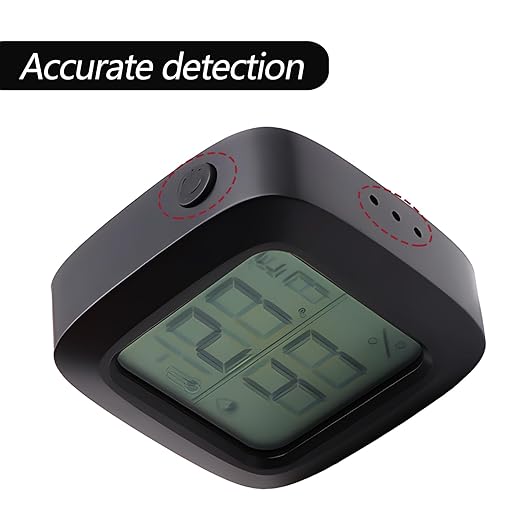 Reptile Thermometer Hygrometer Digital Display Reptile Terrarium Thermometer Mini Reptile Thermometer and Humidity Gauge Reptile Tank Thermometer Hygrometer for Reptiles and Amphibians