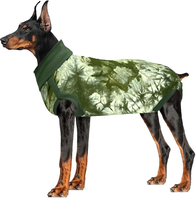 Lianzimau Dog Recovery Suit,Spay Suit for Female dog,E-Collar Cone Alternative After Surgery Anti-Licking,Neuter Suit for Male Dogs,Dog Surgical Suit for Abdominal Wounds Dog Onesie Body Suits