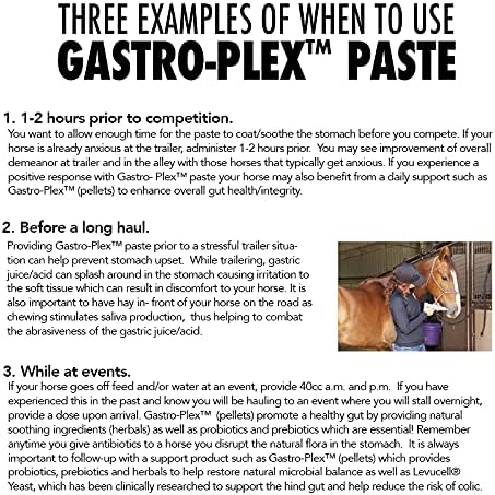 MVP Gastro-Plex Paste 5-Pack (10 doses) Gastric Stress Relief Paste for Horses