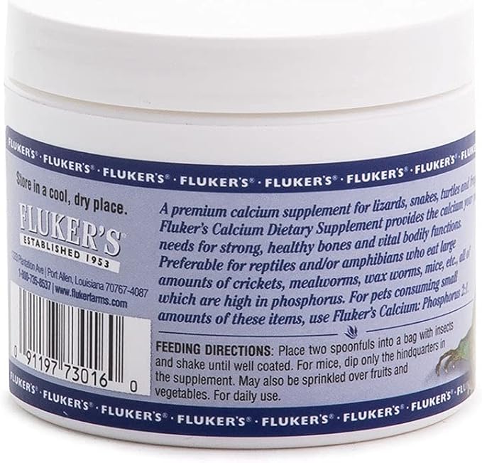 Fluker's Reptile Calcium Supplement Without Vitamin D3