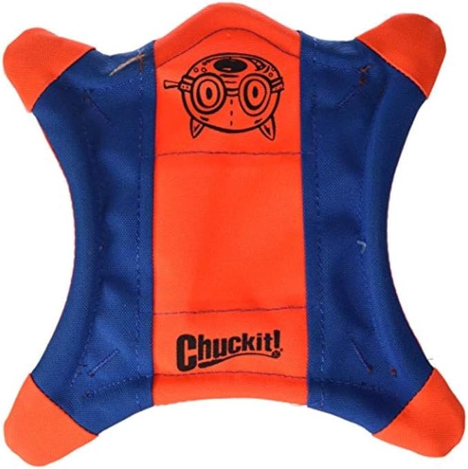 Chuckit! Flying Squirrel Dog Toy, Size Medium (9.5" Diameter) and Chuckit! Ultra Fetch Stick for All Breed Sizes