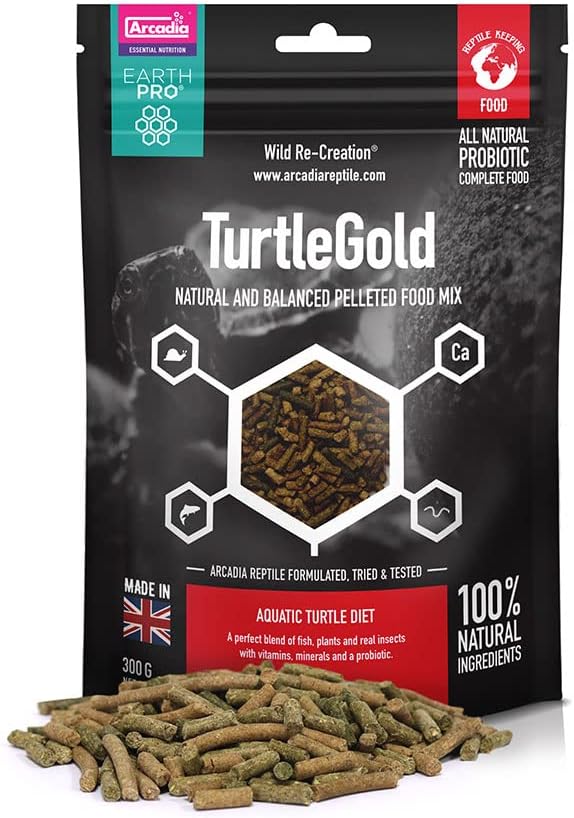 Arcadia TurtleGold Aquatic Turtle Food-300G