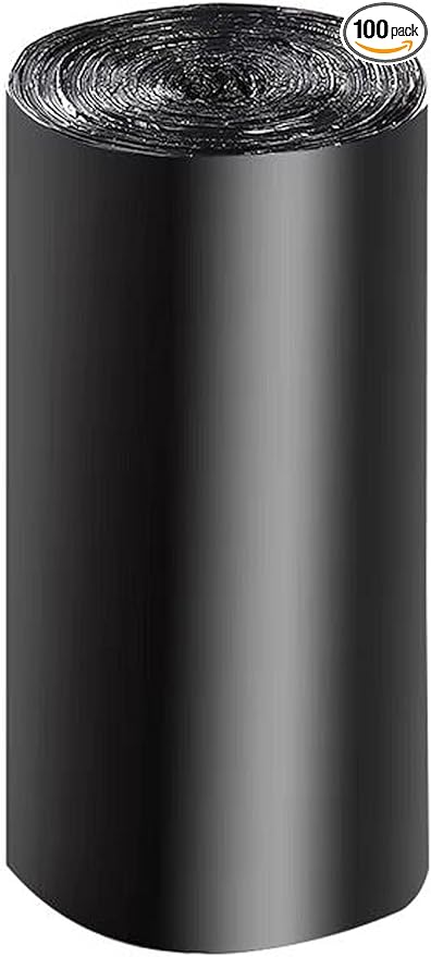 Cat litter Box Liners,100 Count 36" x 19" Jumbo Cat Litter Pan liners, Thick Heavy Duty Black Cat Pan Liner