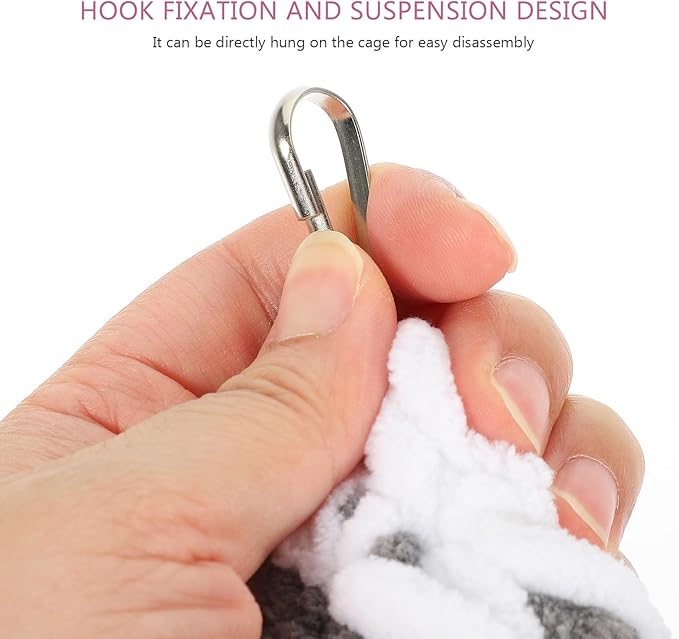 TEHAUX Sugar Glider Climbing Rope Cage for Guinea Pigs, Hamster, Ferret, Mouse, Pet Toys