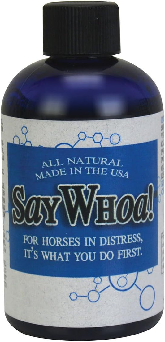 Say Whoa for Horses in Distress: Promotes Normal Digestive Flow, Blue, 4Wx10L