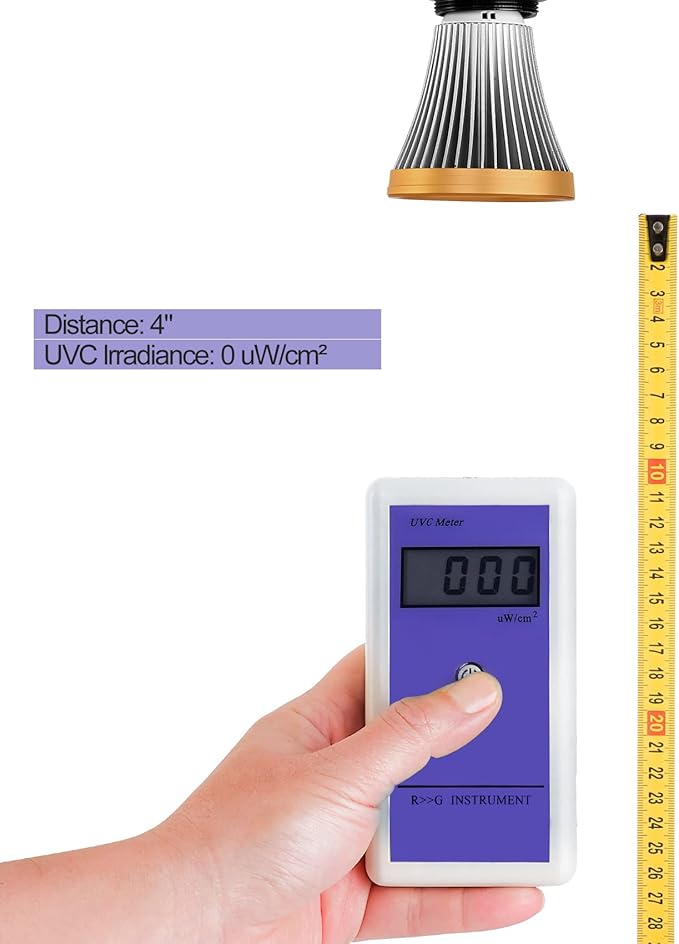 UVA UVB Bulb for Reptiles & Amphibians, 8508 LED Lamp with UV Light